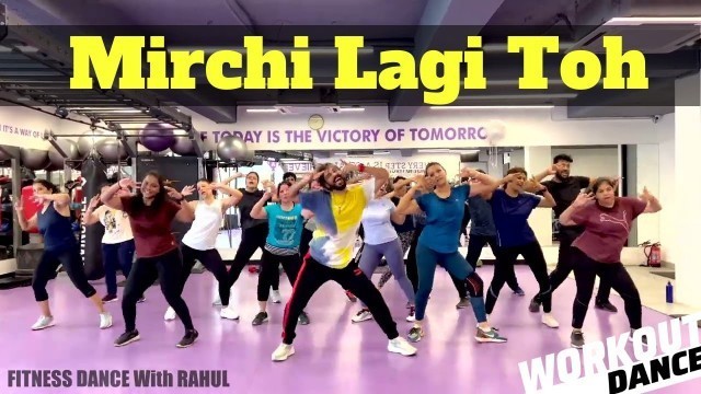 'Bollywood Dance Workout On Mirchi Lagi Toh - Coolie No.1 | Beginner Dance | FITNESS DANCE With RAHUL'