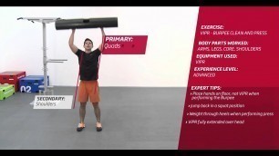 'VIPR Burp Clean Press - Fitness First India'