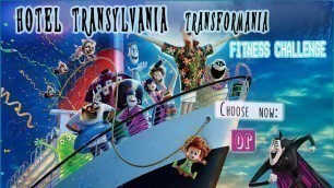 'Hotel Transylvania 3 fitness challenge for kids and parents – dynamic stretch, dynamic workout'