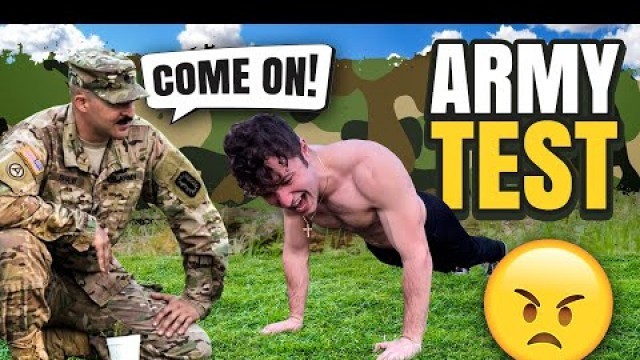 'BODYBUILDER ATTEMPTS THE NEW ARMY COMBAT FITNESS TEST *extremely difficult*'