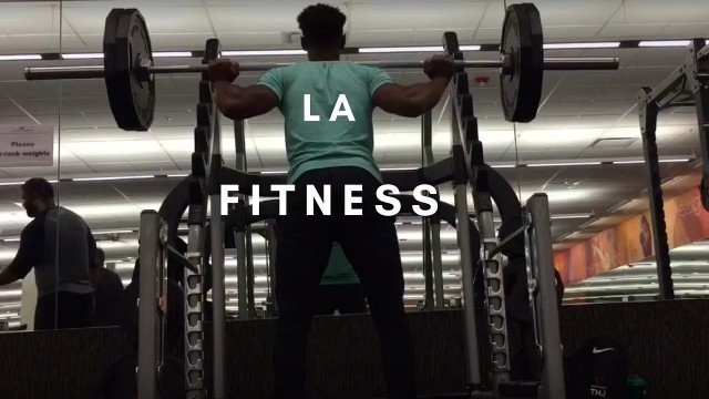 'My First Time At LA Fitness!!!'