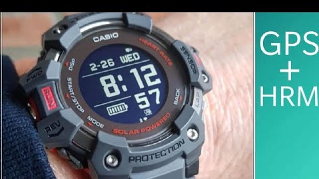 'Casio G-SHOCK GBD-H1000.. More than a watch. GPS+HRM (Heart Rate Monitor)- 5 sensors..'