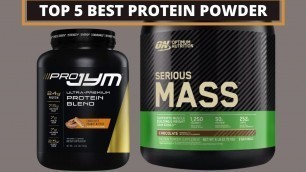'Top 5 BEST Protein Powder of [2022] - Gym, Fitness, Exercise, Workout - Reviews 360'