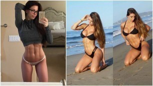 'Fitness Model BRITTANY PERILLE YOBE Workout Motivation'
