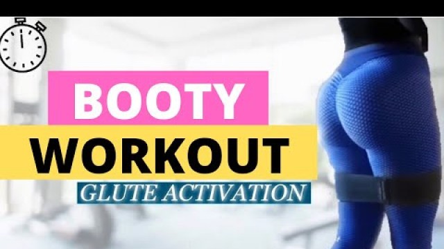 'GROW YOUR BUTT | Booty workout | Glute activation | Resistance band (optional)'