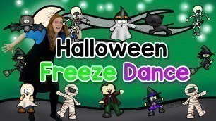 'Halloween Freeze Dance