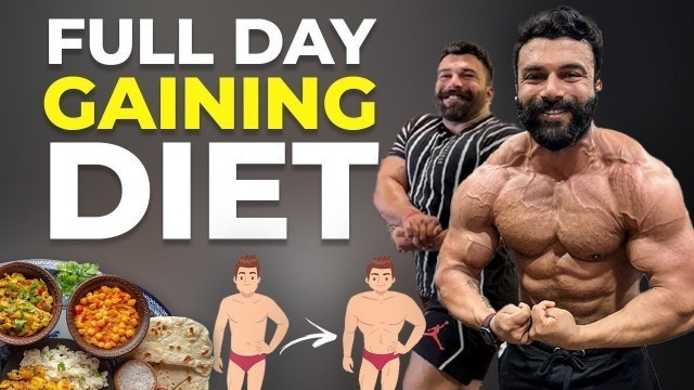 'Size Gain Muscle Gain Diet | Full Day Diet Plan | Panghal Fitness'