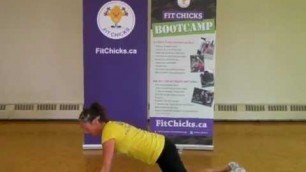 'FIT CHICKS - Sleeping Chick Burpees'