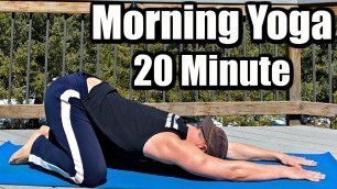 '20 Min Morning Yoga Stretch (FULL BODY STRESS RELIEF) Sean Vigue Fitness'