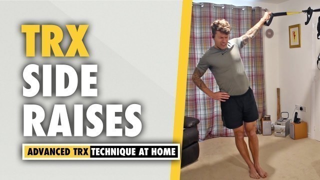 'TRX Side Raises Shoulder Exercise'