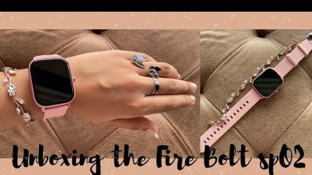 'Unboxing the Fire Boltt spO2 Smart Watch (Pink)'