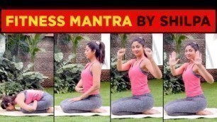 'Monday Motivation:Shilpa Shetty Aces Yoga’s Mandukasana To Focus On ‘Second Brain’'