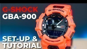 'G-Shock GBA-900 Setup & Function tutorial | Module 5641'