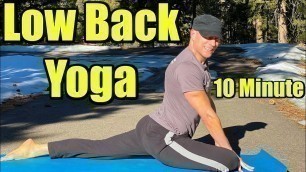 'Yoga For Complete Beginners Yoga For Low Back Pain With Sean Vigue Fitness'