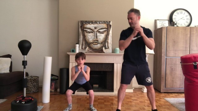 'Kids workout - petit circuit training à faire avec vos enfants'