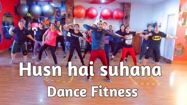 'Husn hai suhana / bollywood dance fitness session / coolie no.1'