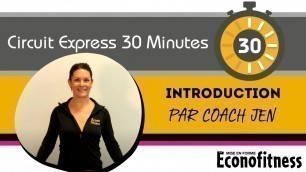 'Introduction | CIRCUIT EXPRESS 30 MINUTES | Éconofitness'