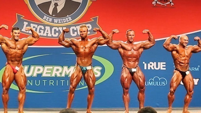'Awesome Bodybuilding Class +100kg comparisons Nordic Fitness Expo'