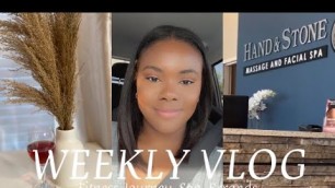 'Weekly Vlog | Starting My Fitness Journey, Spa, and Running Errands'