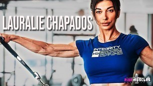 'IFBB BIKINI PRO LAURALIE CHAPADOS - ROAD TO MS OLYMPIA - FEMALE FITNESS MOTIVATION'
