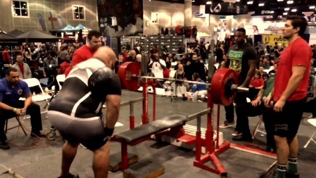 'USPA LA FIT EXPO LEROY WALKER 633 raw OPENING LIFT'