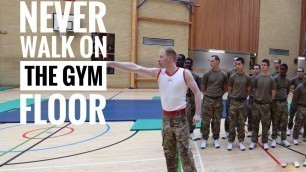 'British Army || Indoor Battle Physical Training || Pirbright'