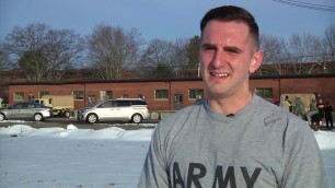 'Army Reserve Soldiers engage in physical fitness'