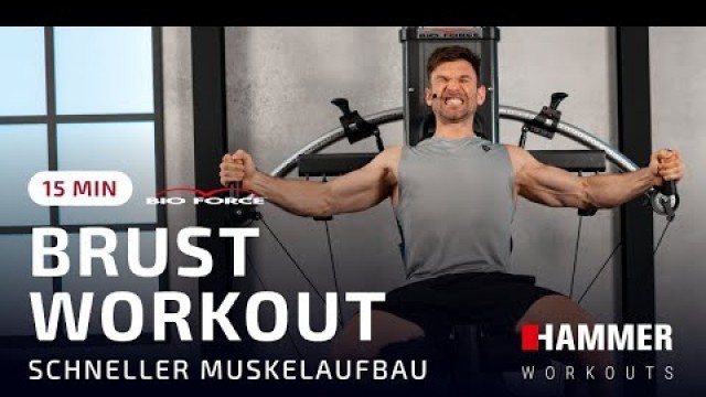 '15 Minuten Brust Workout an der BIO FORCE | Schneller Muskelaufbau | HAMMER WORKOUTS'