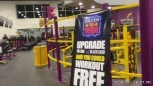 'Gym time with Bee at planet fitness( exercise pab yus lub cev )'