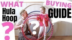 'Best Hula Hoop to Buy / Guide for beginners for fitness'