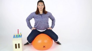'Saddle Ball/Peanut Exercise Therapy Ball Tutorial'