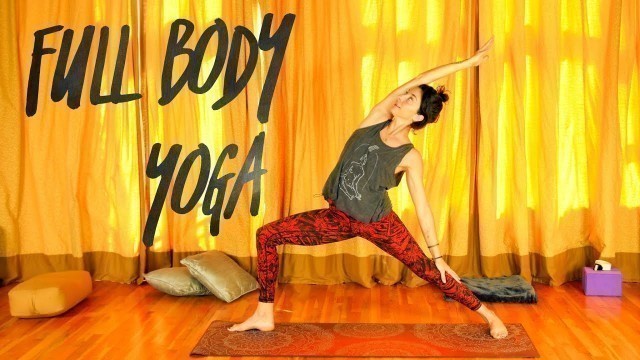 'Full Body Yoga - 30 min Total Body Deep Stretch Workout for Strength and Flexibility'
