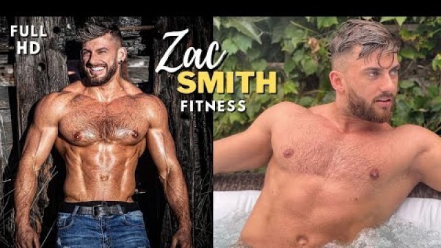 'Zac Smith | A Brown Hairy Bodybuilder Man | Fitness'
