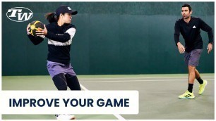 'Improve your Tennis Movement: Medicine Ball Warm Up Fitness Drills with Andy & Danielle Lao'