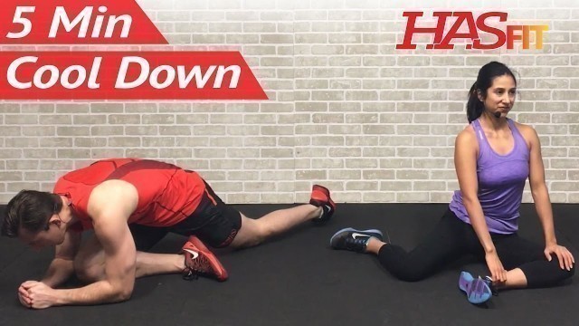 '5 Minute Cool Down Exercises After Workout - Cool Down Stretch to Improve Flexibility Stretches'