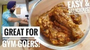 'EASIEST Chicken Recipe EVER!! With Calorie Info for Gym Diet | Chicken Sokha'