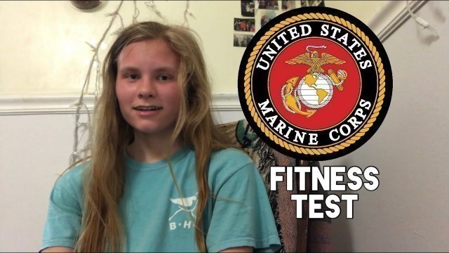 'U.S. Marine Fitness Test vs girl