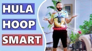 'How To Use Smart Hula Hoop For Beginners #Shorts'
