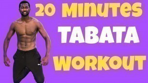 '20 Minute | One dumbbell Workout | Tabata workout'