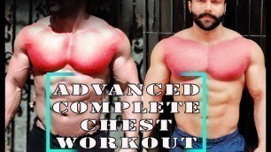 'Advanced  CHEST Workout | Complete CHEST Workout'