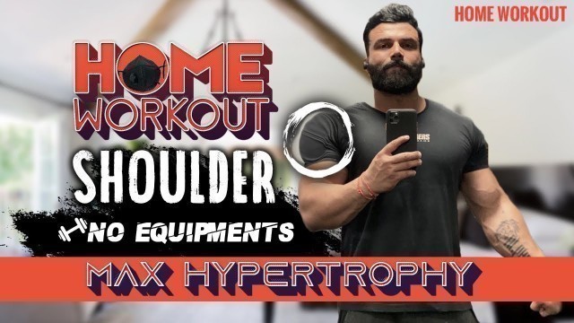 'SHOULDER HOME WORKOUT (NO GYM)'