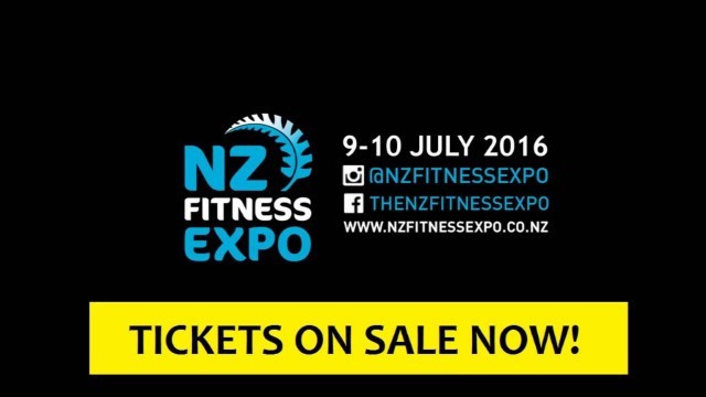'NZ Fitness Expo 2016 - Tickets On Sale Now!'