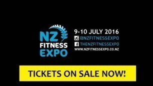 'NZ Fitness Expo 2016 - Tickets On Sale Now!'