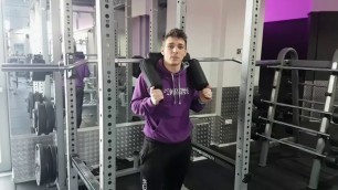 'Anytime Fitness Worthing - Our NEW Safety Squat Bar!'