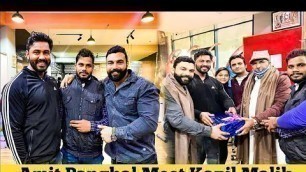 'Amit Panghal meet Kapil owner and did a tour of Kapil owner\'s gym @panghal fitness kapil fitness'