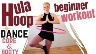 'Hula Hoop Fitness for Beginners / Dance Workout with Bee Varga'