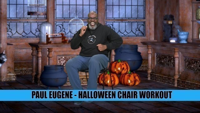 'Halloween Chair Workout Dance | Sit Exercise Have Fun | Burn Off Your Trick and Treats!'