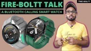 '\"Fire-Boltt Talk Smart Watch\" With Calling Function 