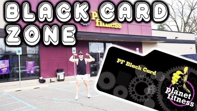 'PLANET FITNESS BLACK CARD ZONE TOUR! (CRAZY!)'