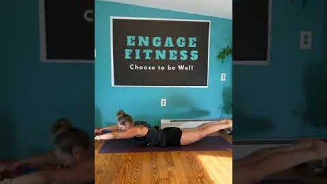 '30 minute Power Flow & Flex with Sara-Jane Gage of Engage Fitness- a power yoga & bodyweight fusion'